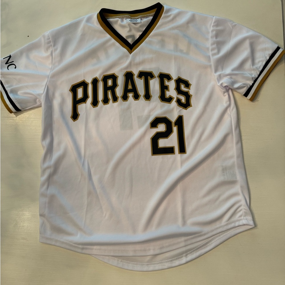 Pittsburgh pirates Clemente Jersey youth XL